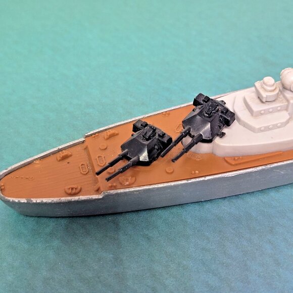 Matchbox Sea Kings K-303 Battleship Vintage 1978 Lesney England Diecast Navy Toy - Picture 5 of 13